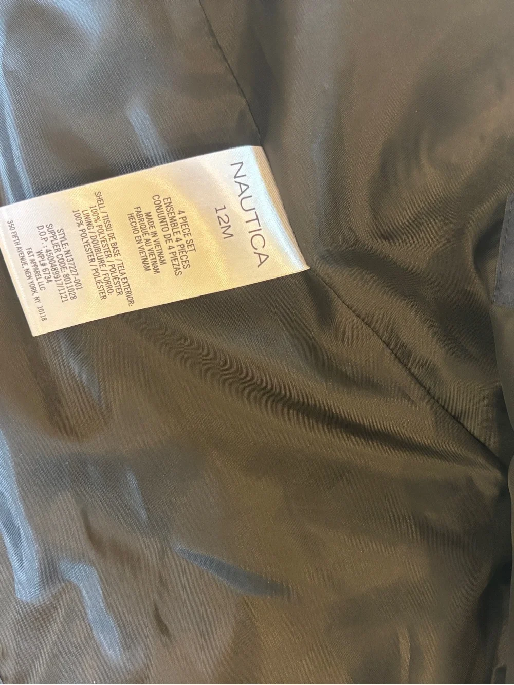 Baby Tuxedo by Nautical for weddings Sz 12 mo. Jacket & Pants Set black PERFECT!
